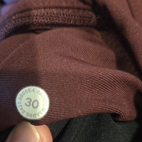 Lululemon Athletica Men's Burgundy Dress Pants - Picture 2 of 4
